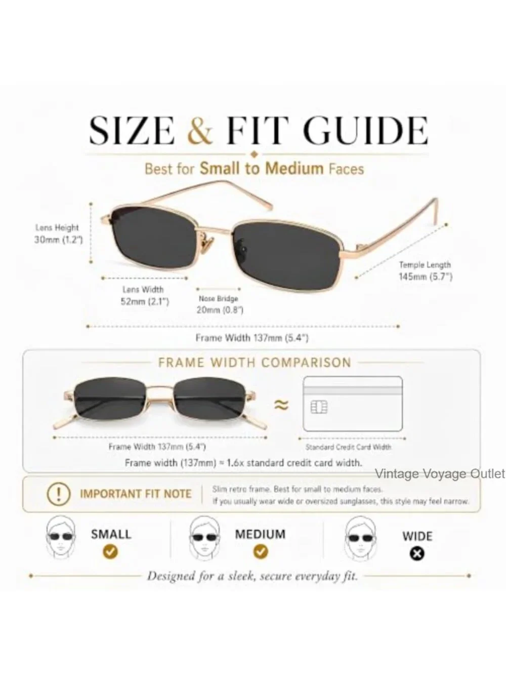 Y2K Retro Rectangle Sunglasses UV400 Protection Narrow Frame Metal